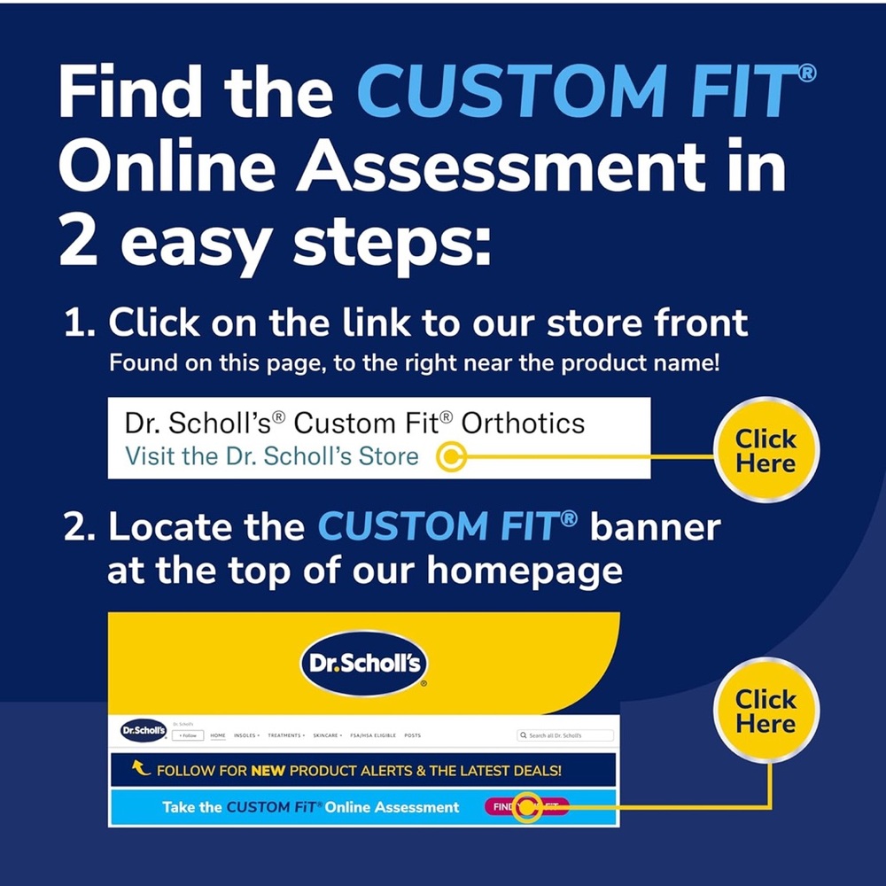 Dr. Scholl's Custom Fit Orthotic Inserts - Picture 2 of 11